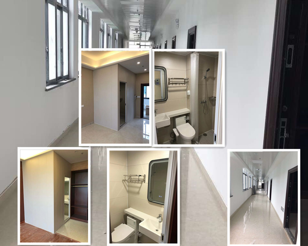 Dormitorio del personale della fabbrica elettronica di Changzhou Zhongrui, l'uso dei modelli di pensione completa Kounor BS1521